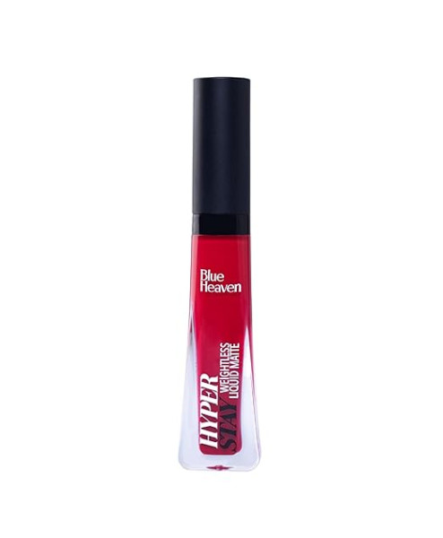 Blue Heaven Hyper Stay Weightless Liquid Matte Lipstick | Long-lasting & Smudge Proof | Non-Transfer Matte Lipstick for Women 6ml